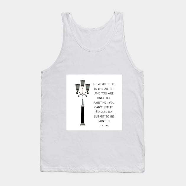 C. S. Lewis inspirational quote Tank Top by Saltarc